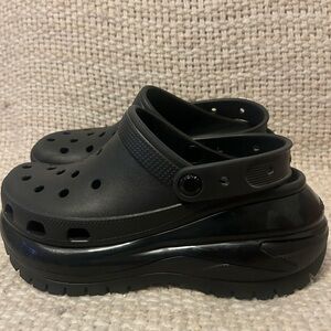 CROCS Kids Black Clogs